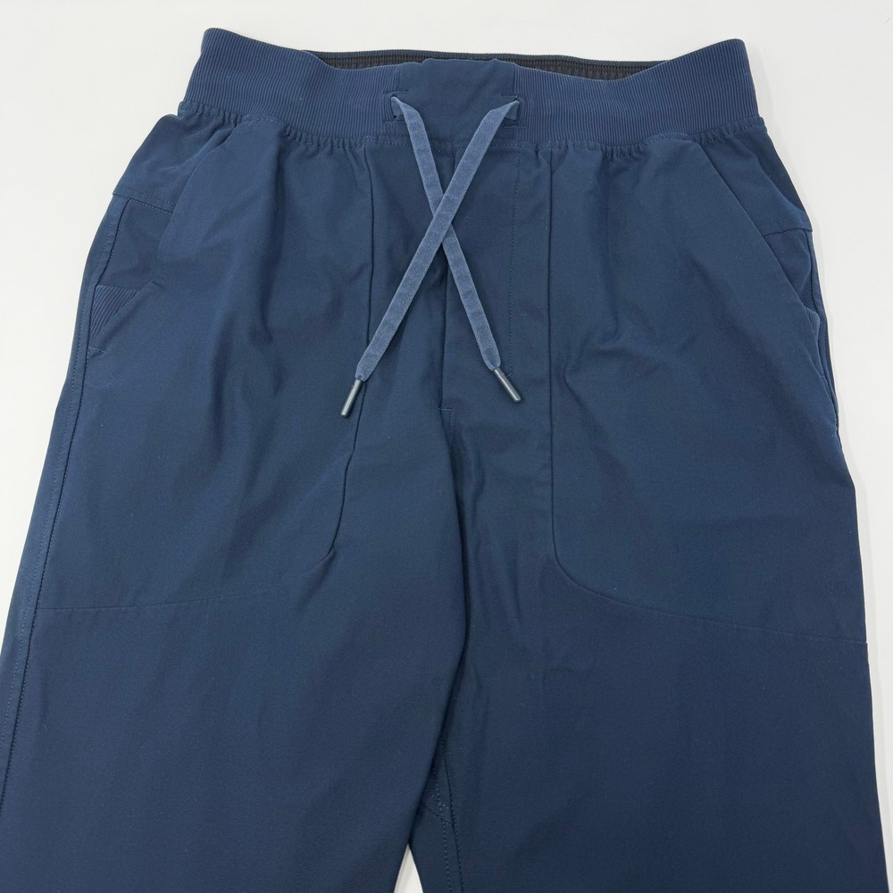 Lululemon ABC Jogger Warpstreme Navy Blue Mens Size Small Tapered Pants